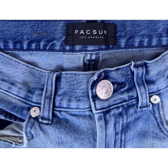 PacSun Distressed Stacked Skinny Jeans Mens 29 x 30 - Picture 2 of 9